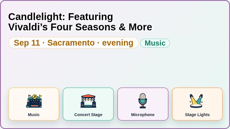 Candlelight: Featuring Vivaldi’s Four Seasons & More
