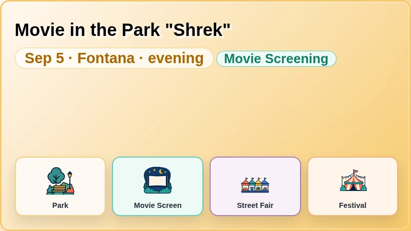 Movie in the Park "Shrek"