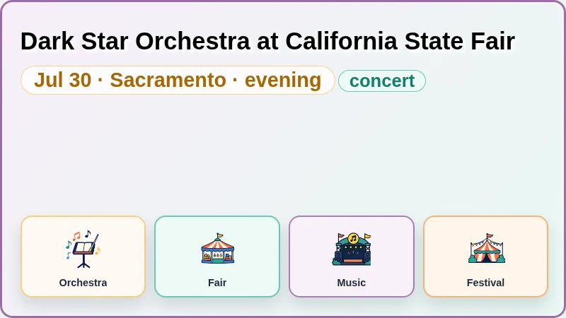 Dark Star Orchestra at California State Fair