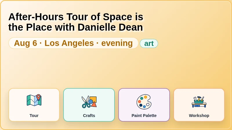 After-Hours Tour of Space is the Place with Danielle Dean
