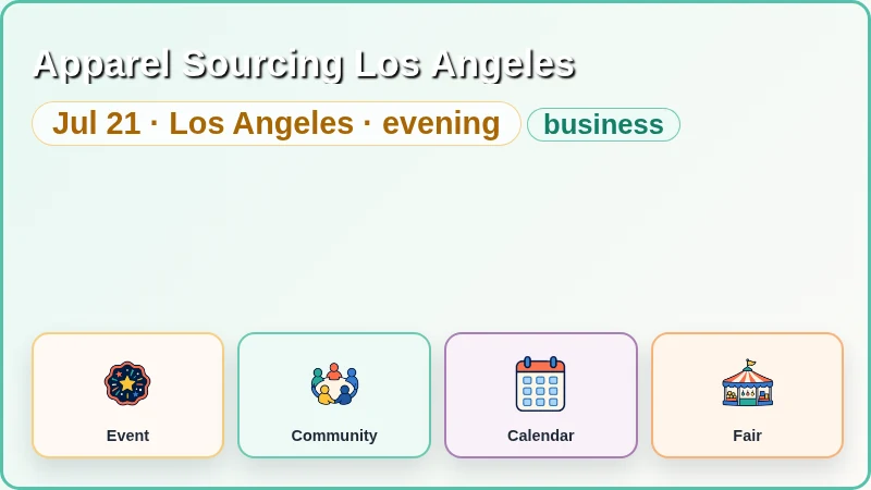 Apparel Sourcing Los Angeles