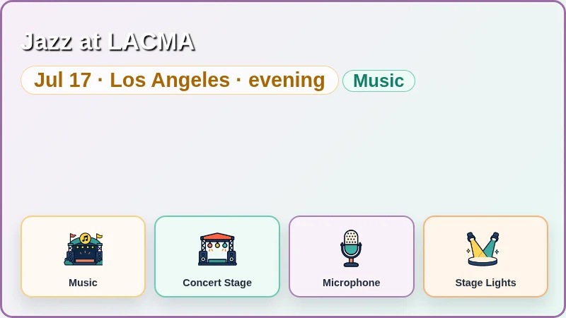 Jazz at LACMA
