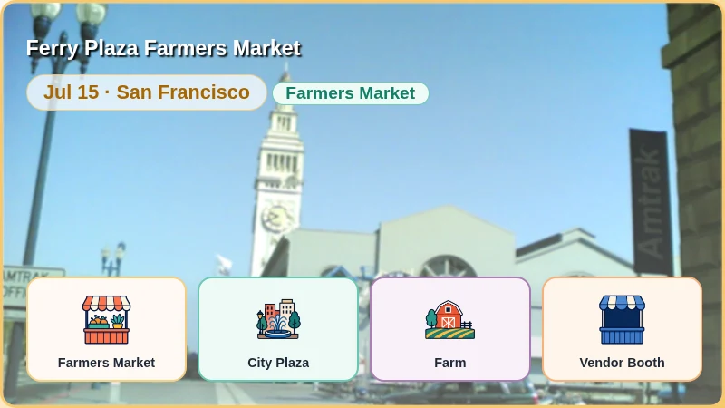 Ferry Plaza Farmers Market